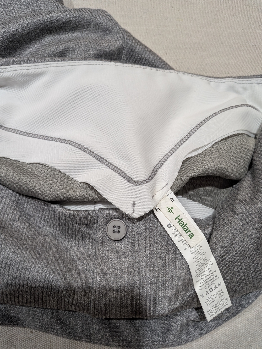 HALARA Gray Wide Leg Pants - Picture 6 of 9